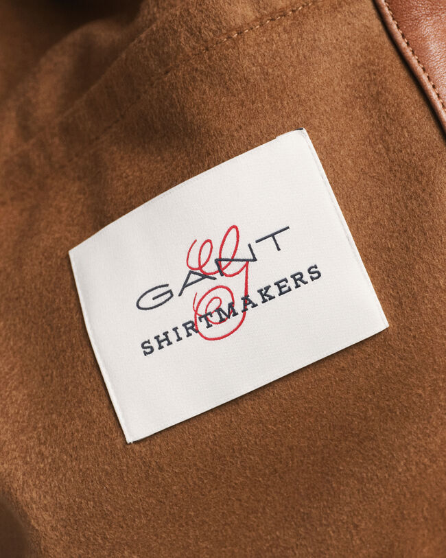 GANT Varsity Jacket af læder