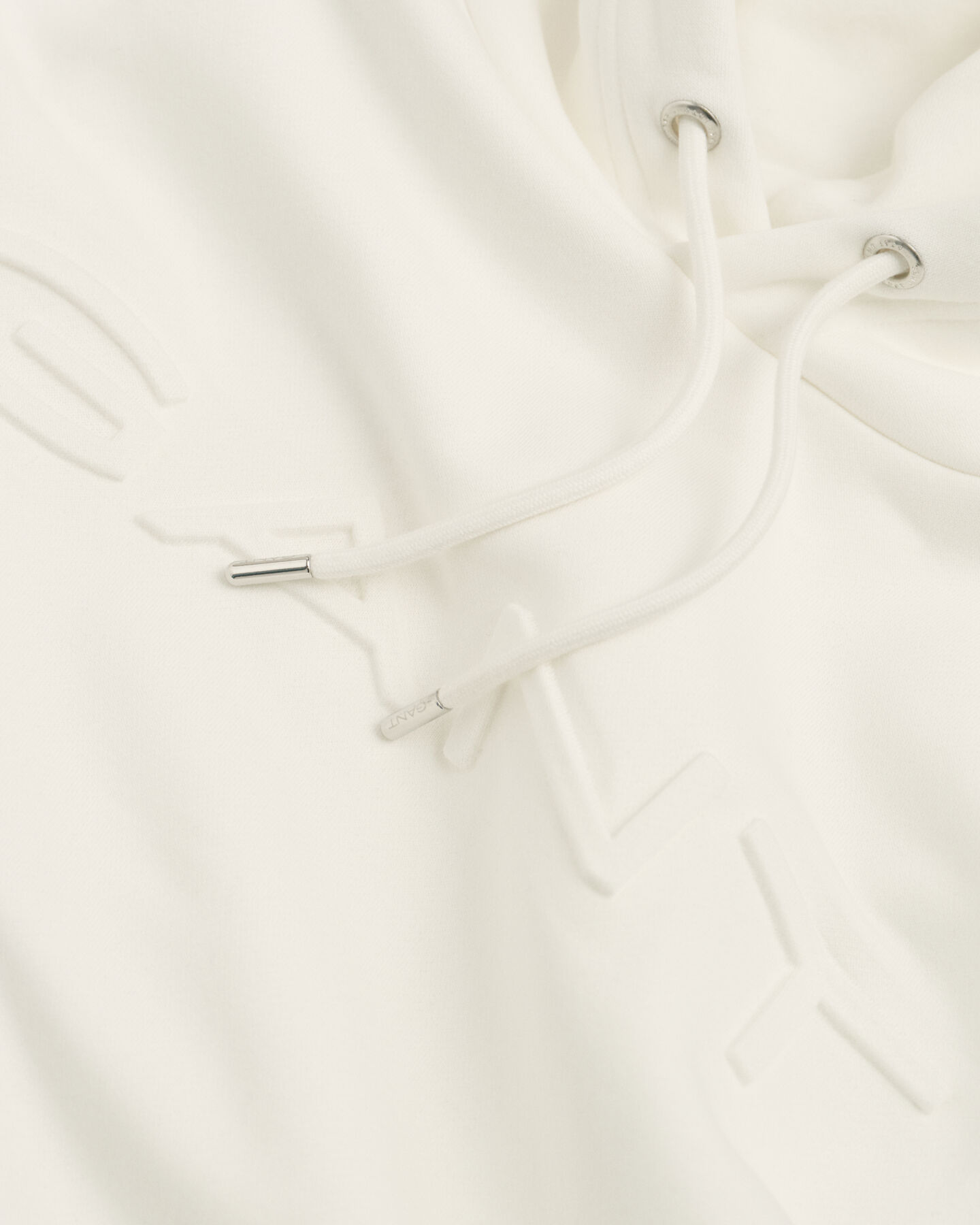 Præget hættetrøje