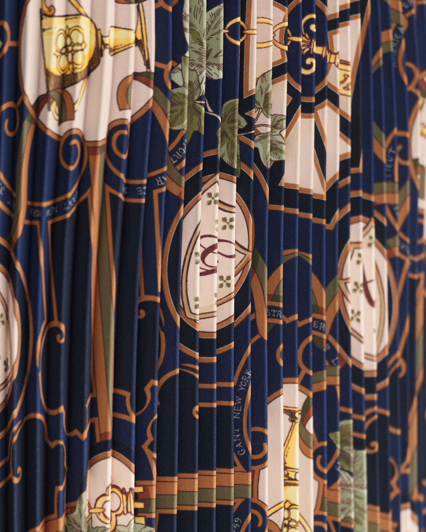 American Luxe plisseret nederdel