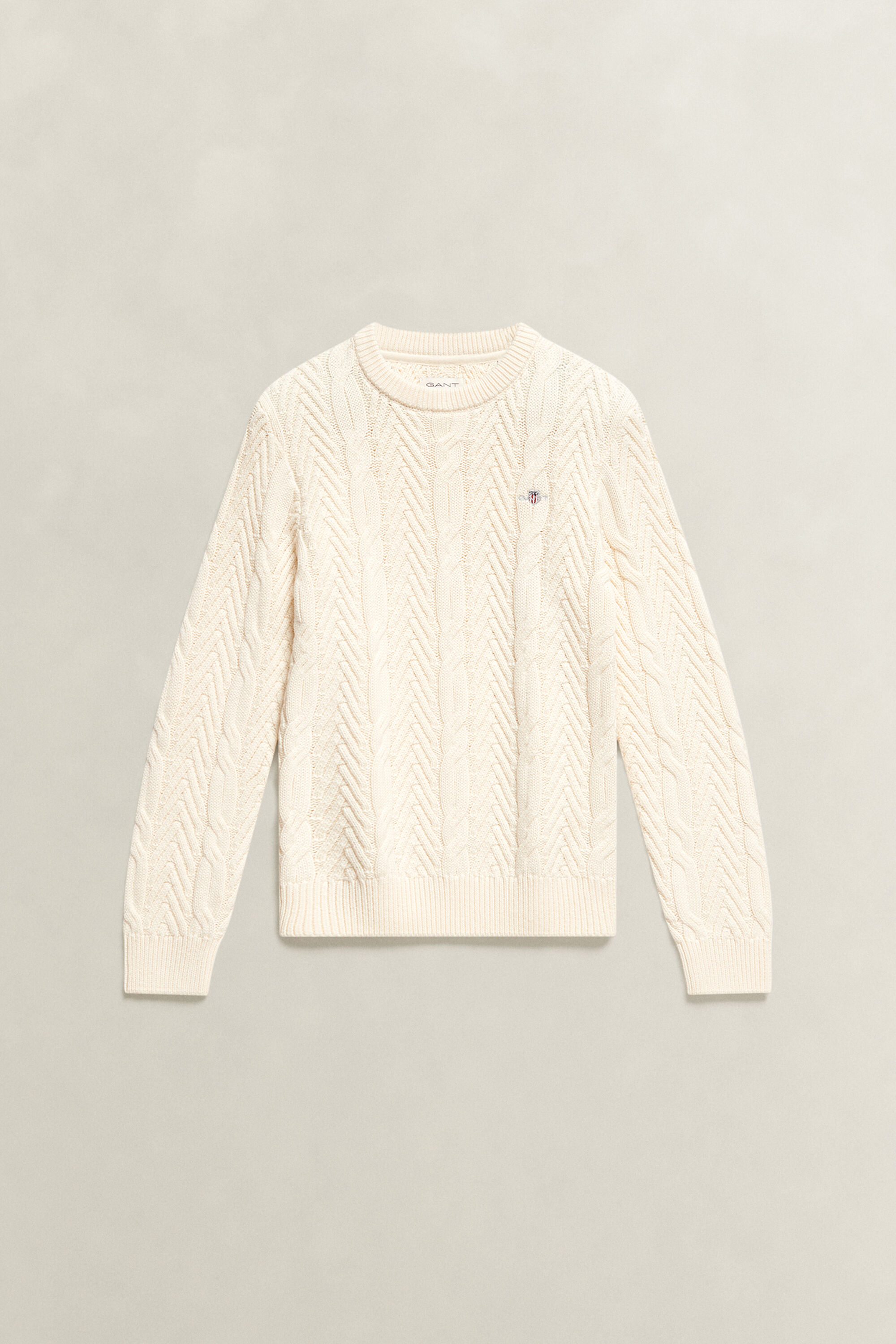 Boys kabelstrikket sweater