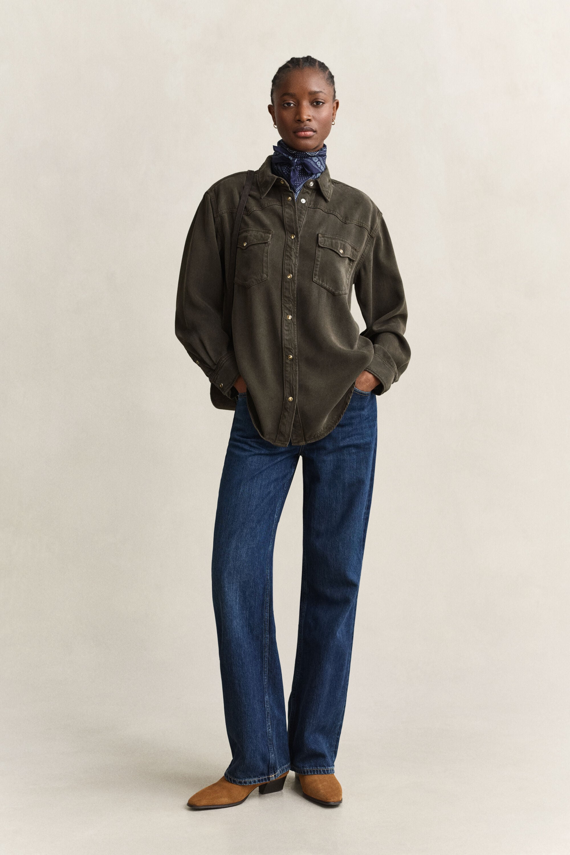 Denim Ranger skjorte i twill