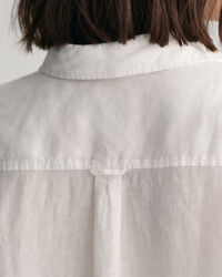 Relaxed fit hørskjorte