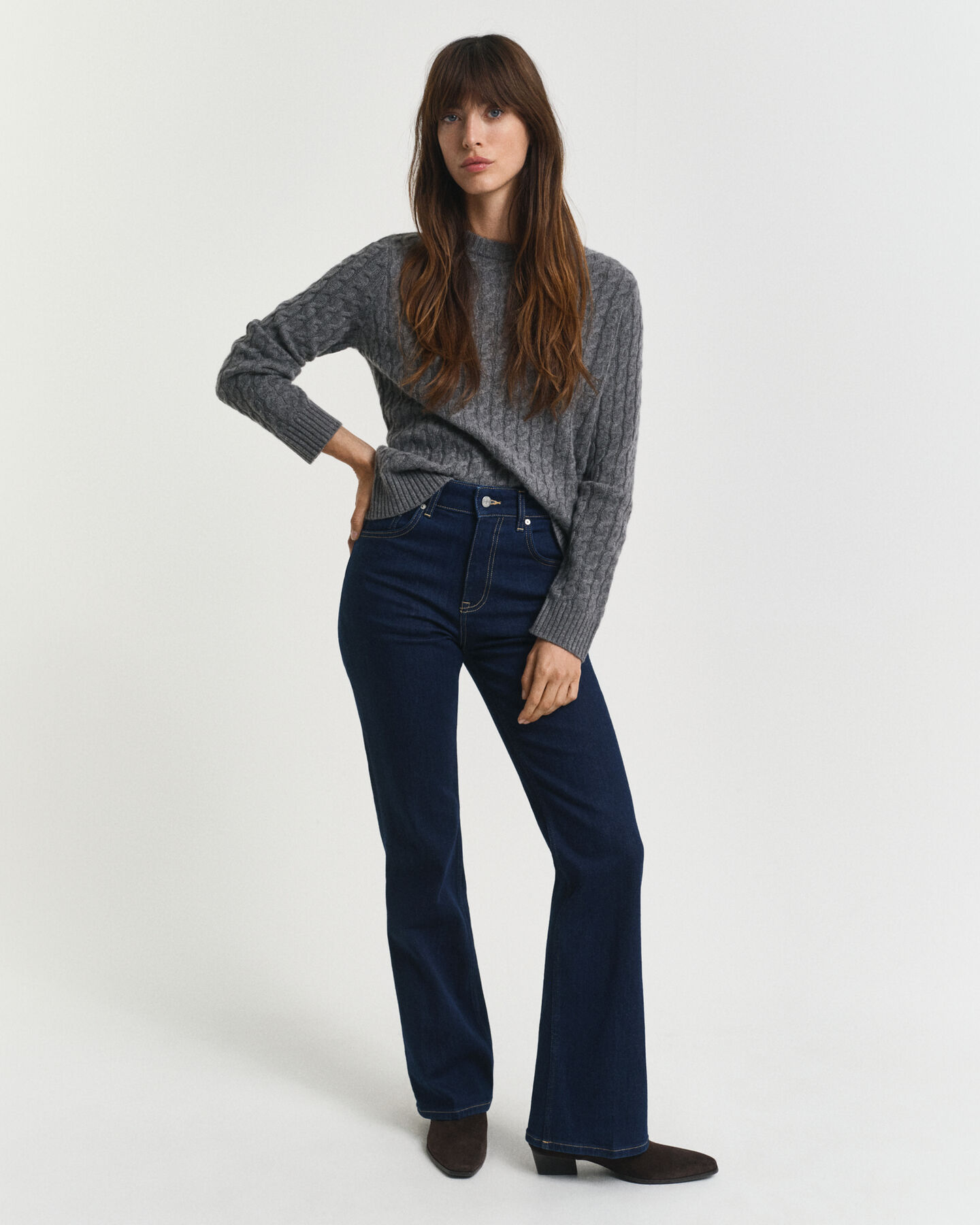 Slim fit jeans med svaj