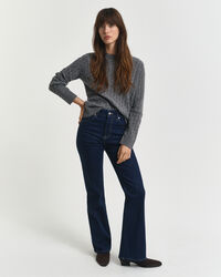 Slim fit jeans med svaj