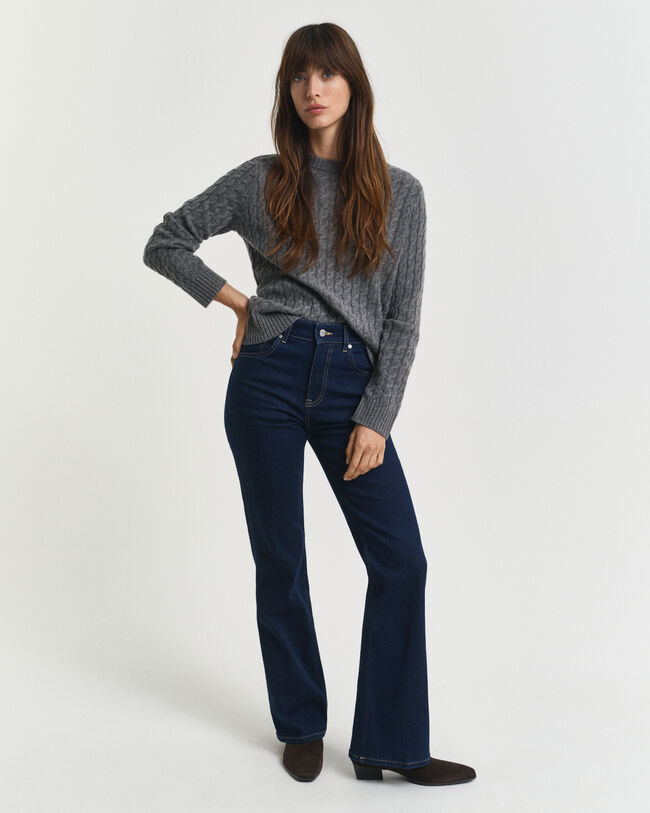 Slim fit jeans med svaj