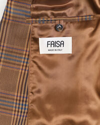 Relaxed fit ternet uldblazer