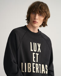 Luxe sweatshirt med crewneck