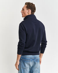 GANT 49 Arch Graphic sweatshirt med halv lynlås