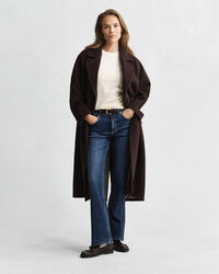 Let kortærmet sweater med crewneck