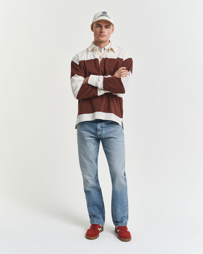 Vintage vaskede Bootcut jeans