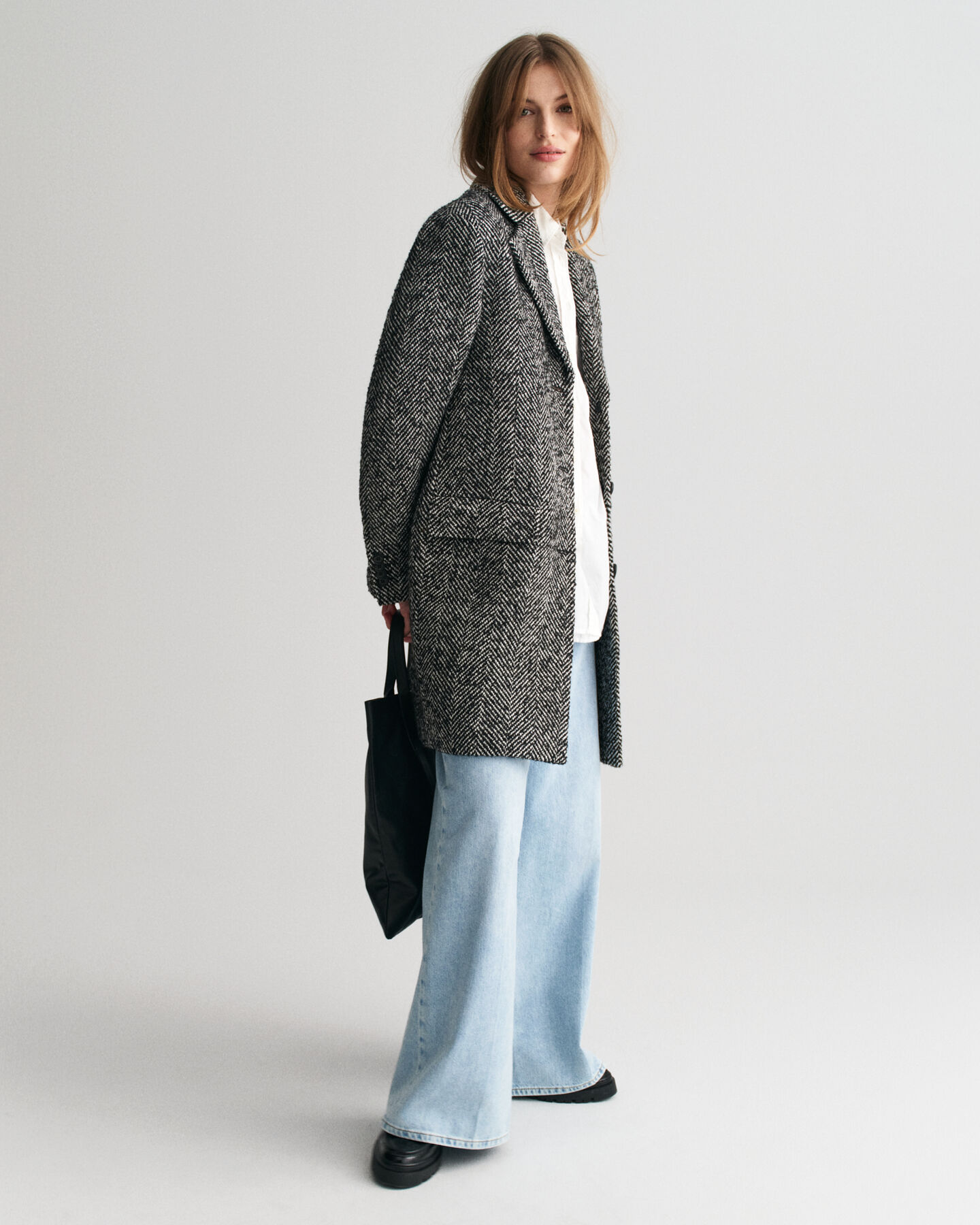 Sildebensm&oslash;nstret Heritage frakke