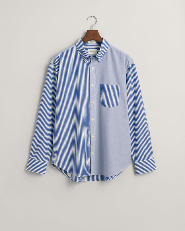 Relaxed fit Dragon Crest poplin skjorte