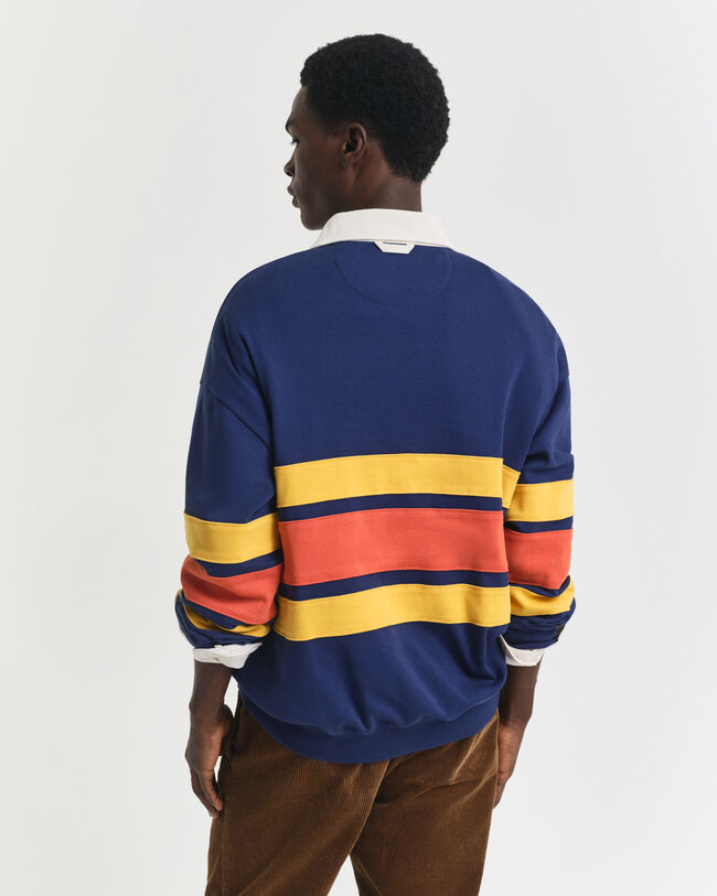 Heavy Rugger med farveblokke