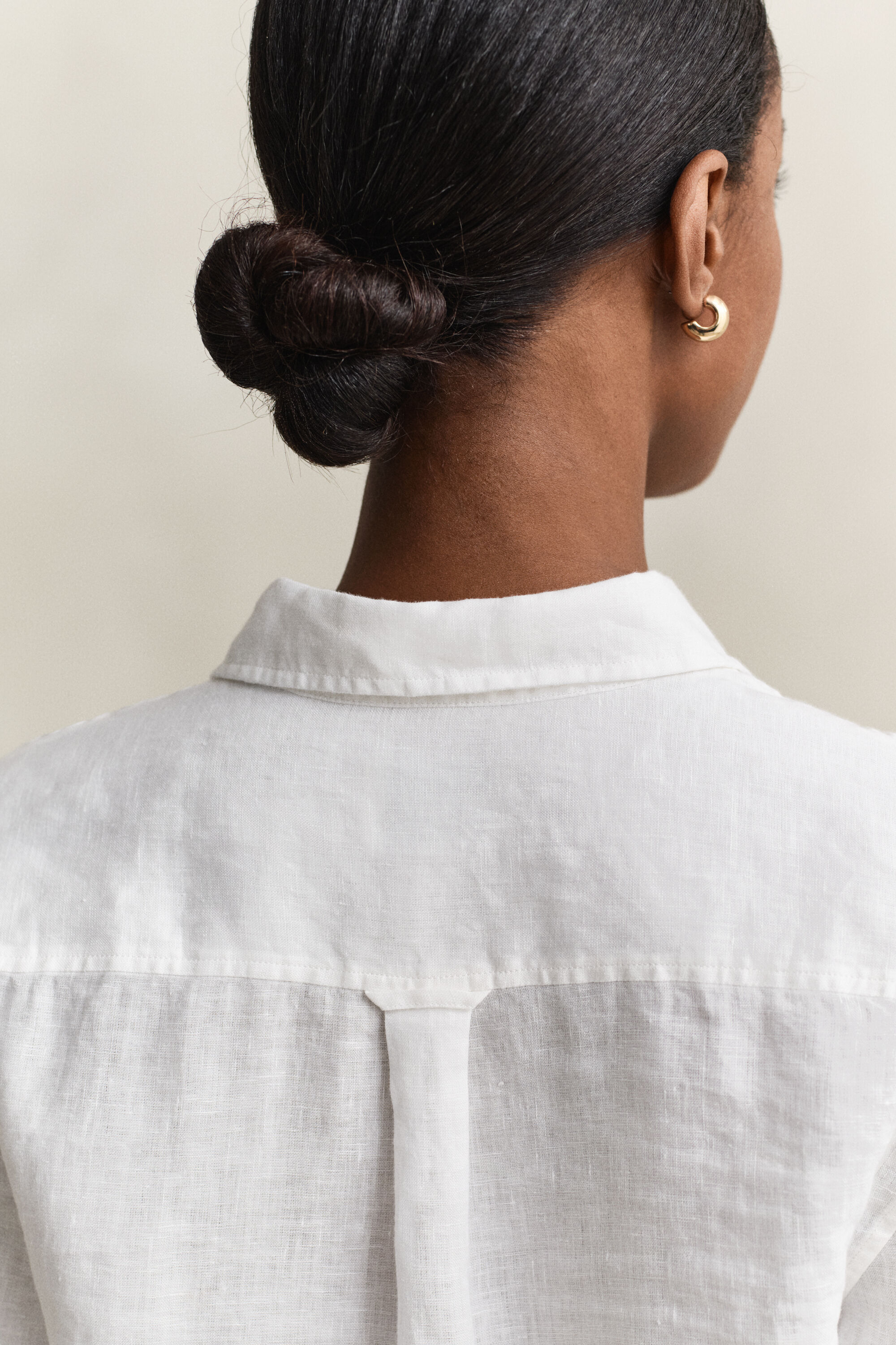 Regular fit skjorte af hør