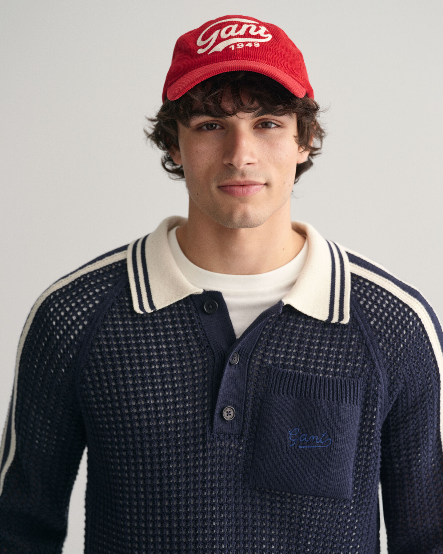 GANT Varsity strikket sweater