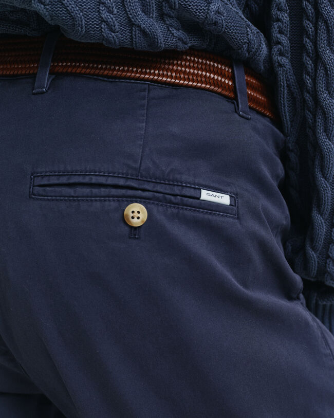 Slim fit Sunfaded chinobukser