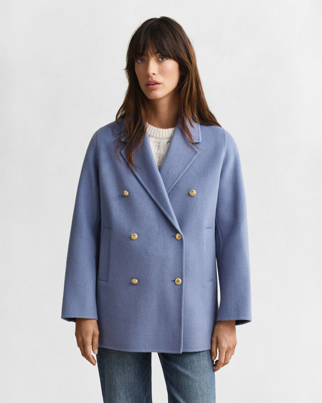 Sømandsjakke med håndsyede detaljer