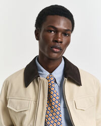 Rodeojakke af læder