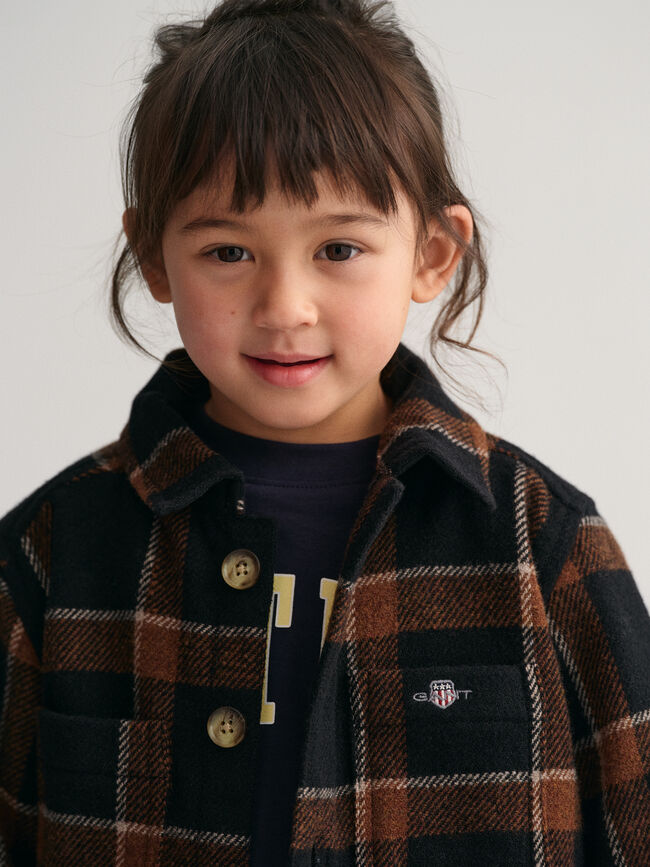 Kids Shield ternet overskjorte