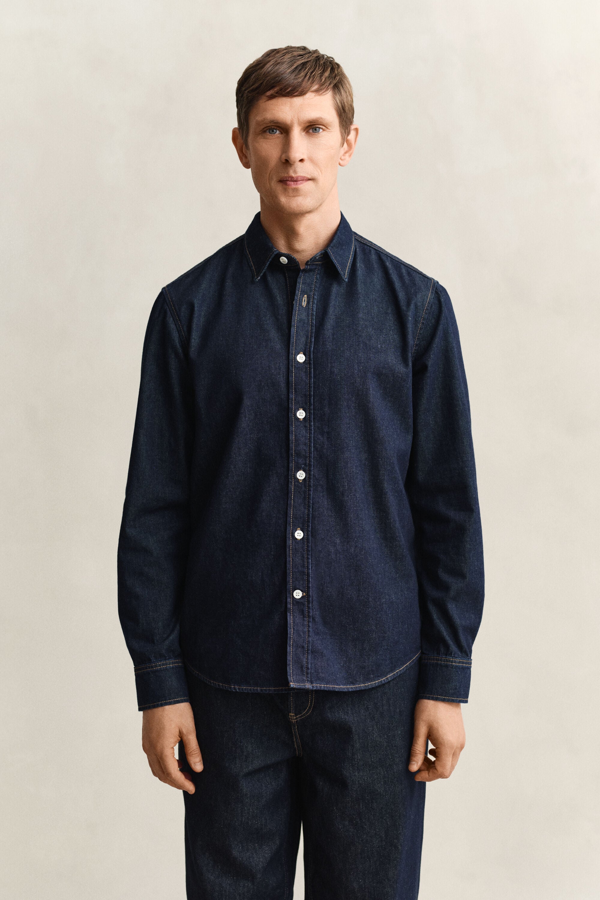 Denim skjorte