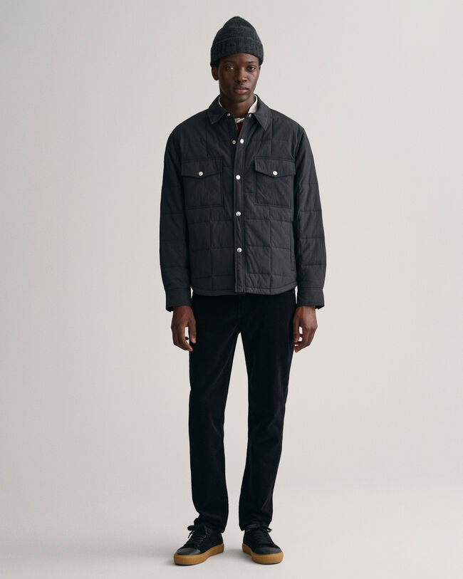 Quiltet skjortejakke