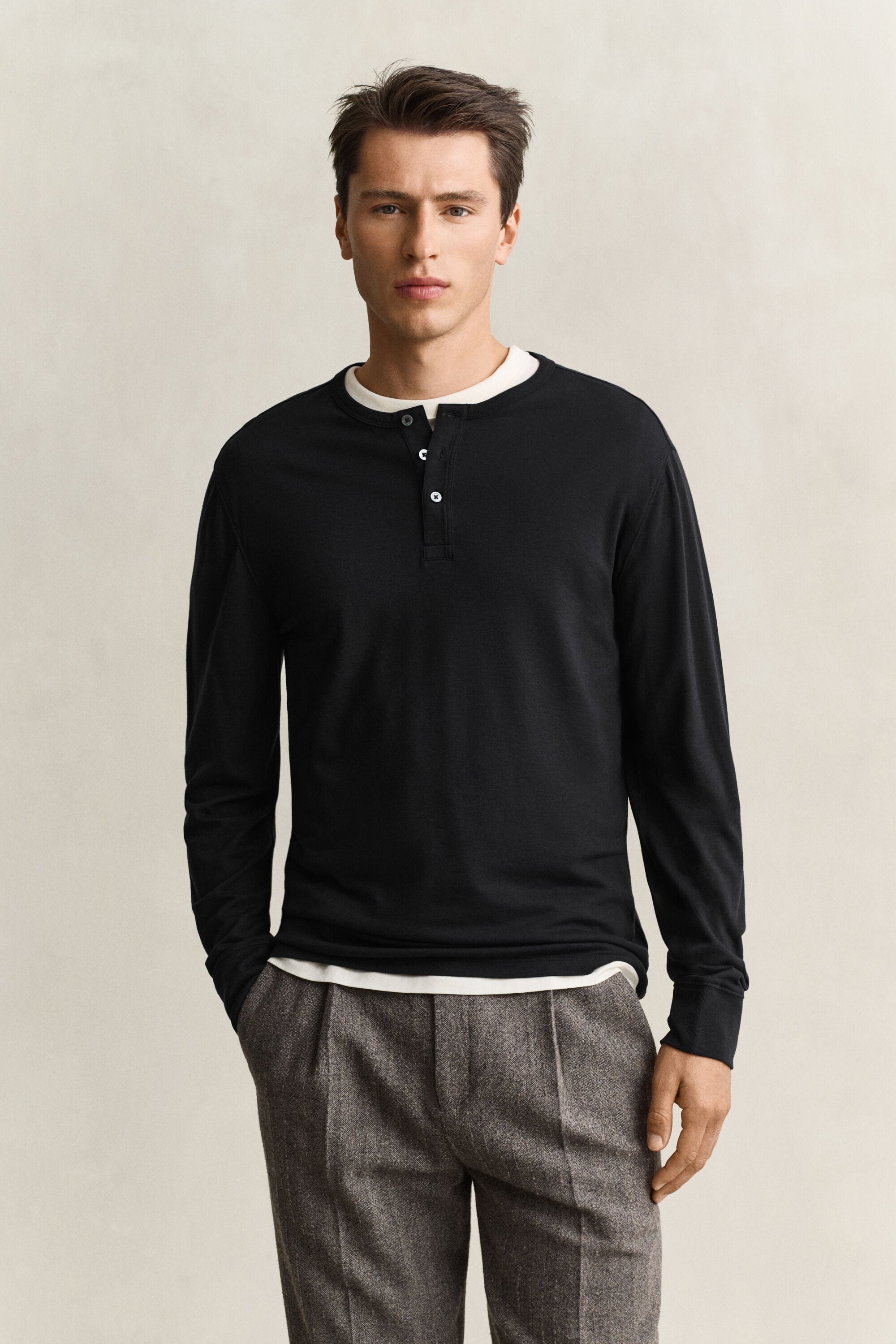 Henley skjorte