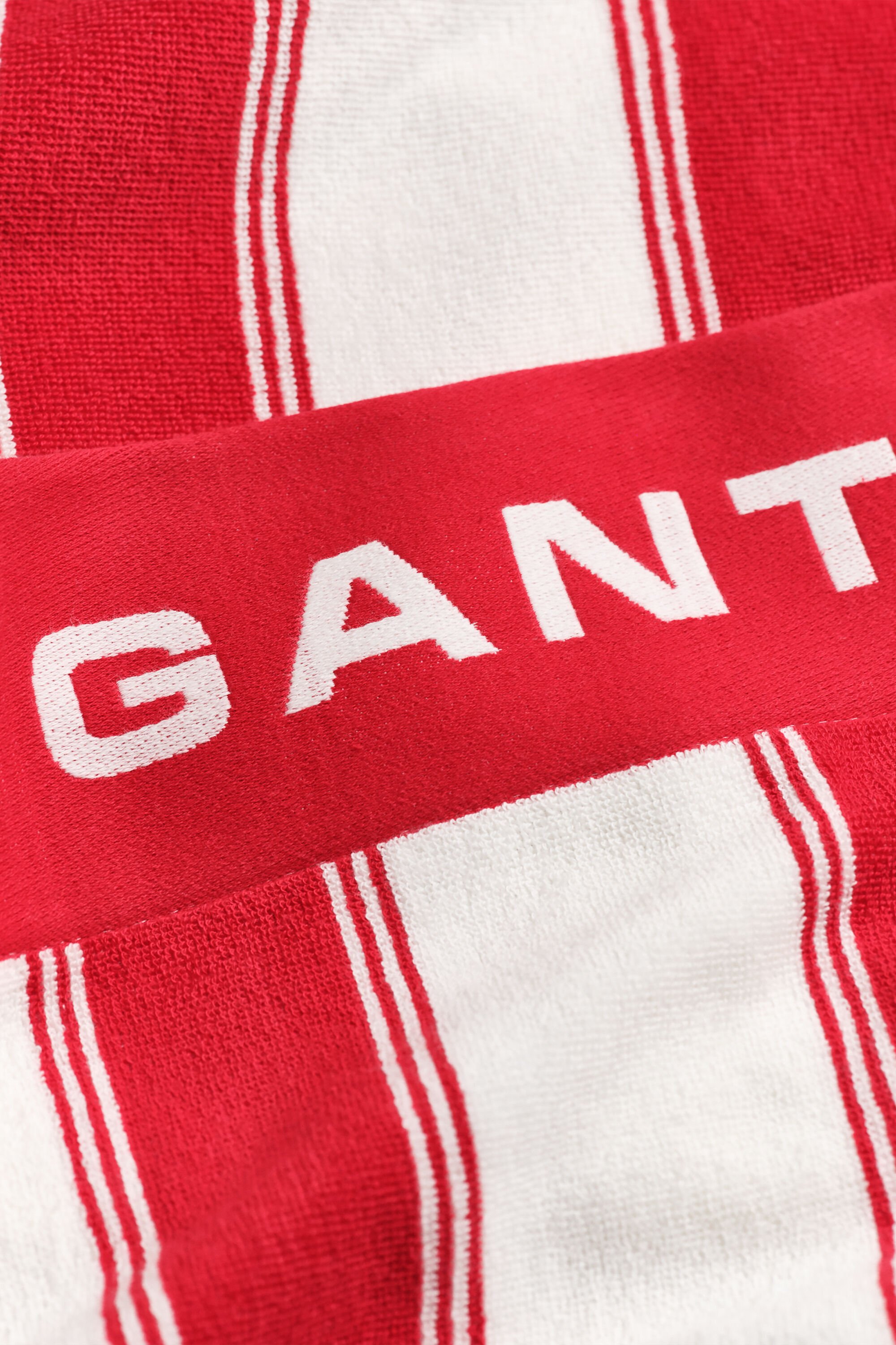 Yacht-stribet strandhåndklæde