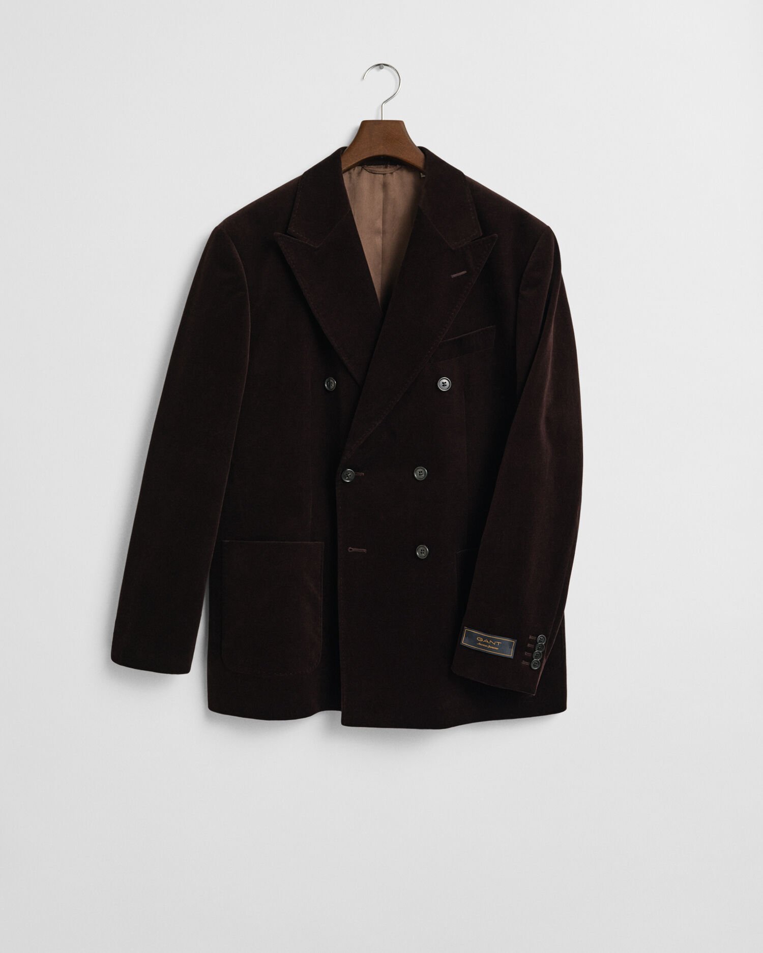 Jakkesæt-jakke i fløjl