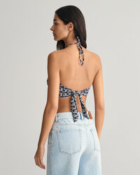 G Patterned Bandeau Top