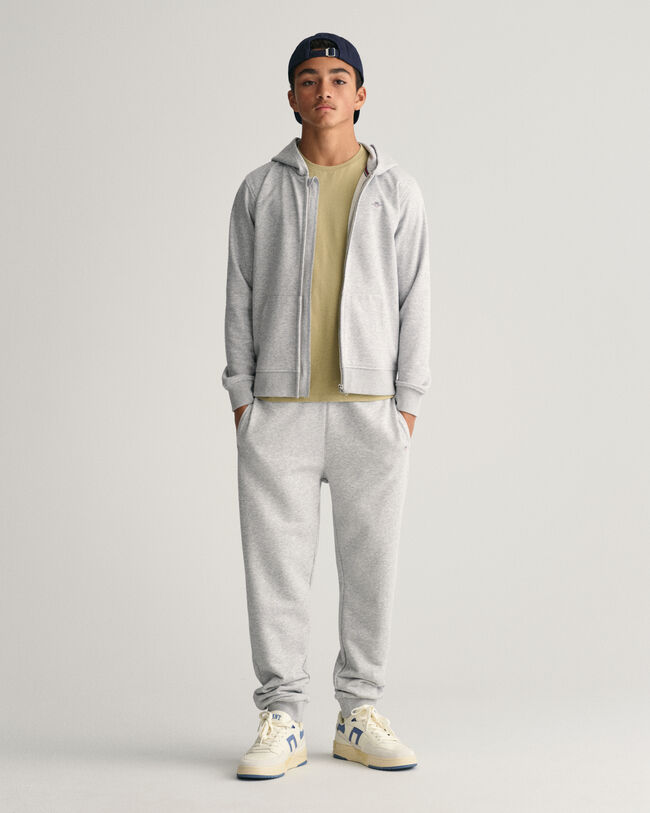 Teens Shield h&aelig;ttetr&oslash;je med lynl&aring;s