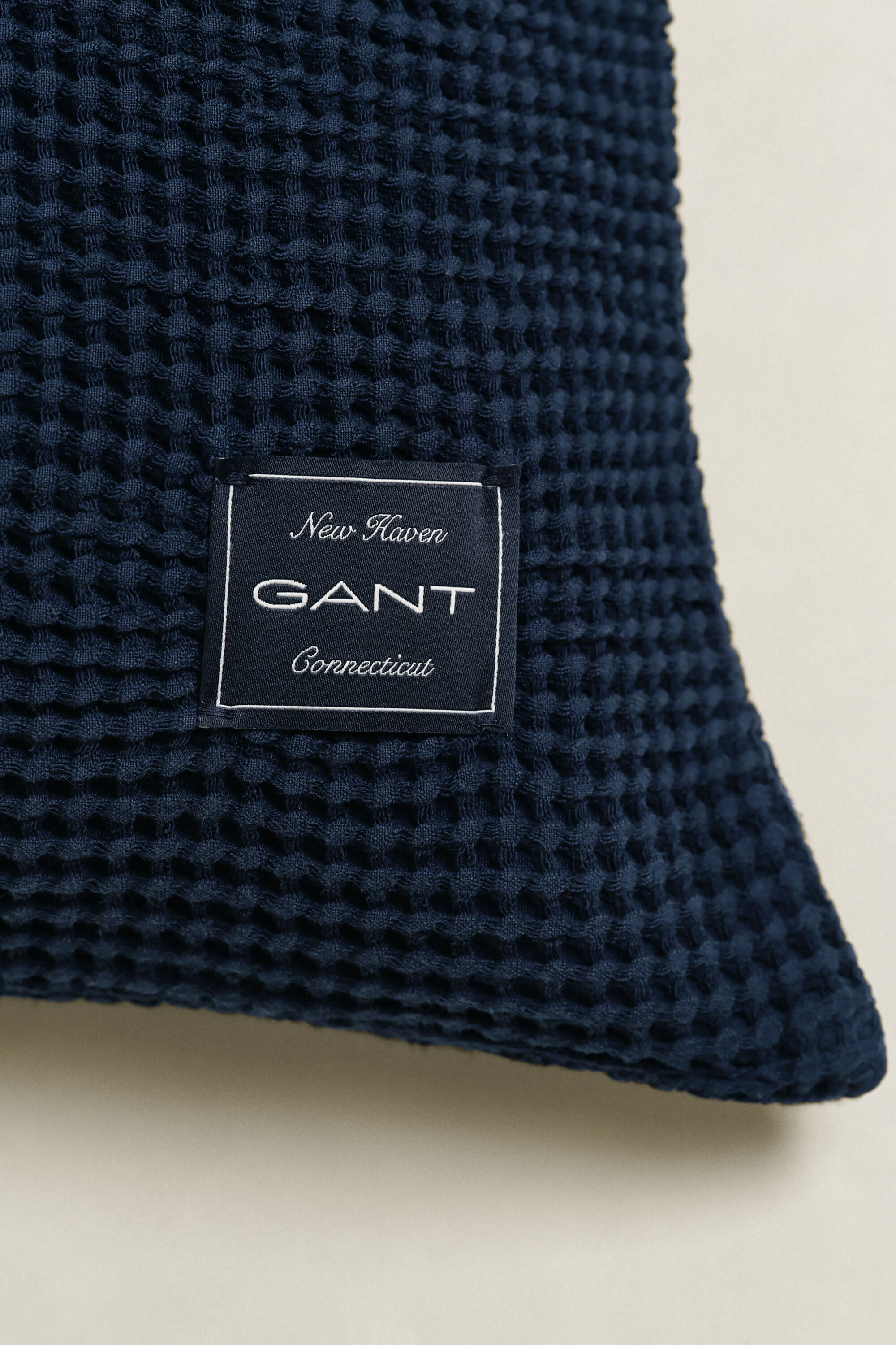 Bomuldspude med vaffeltekstur