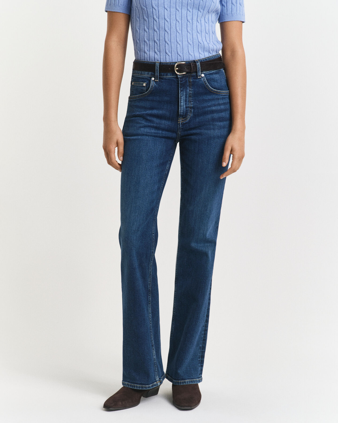 Slim fit jeans med svaj