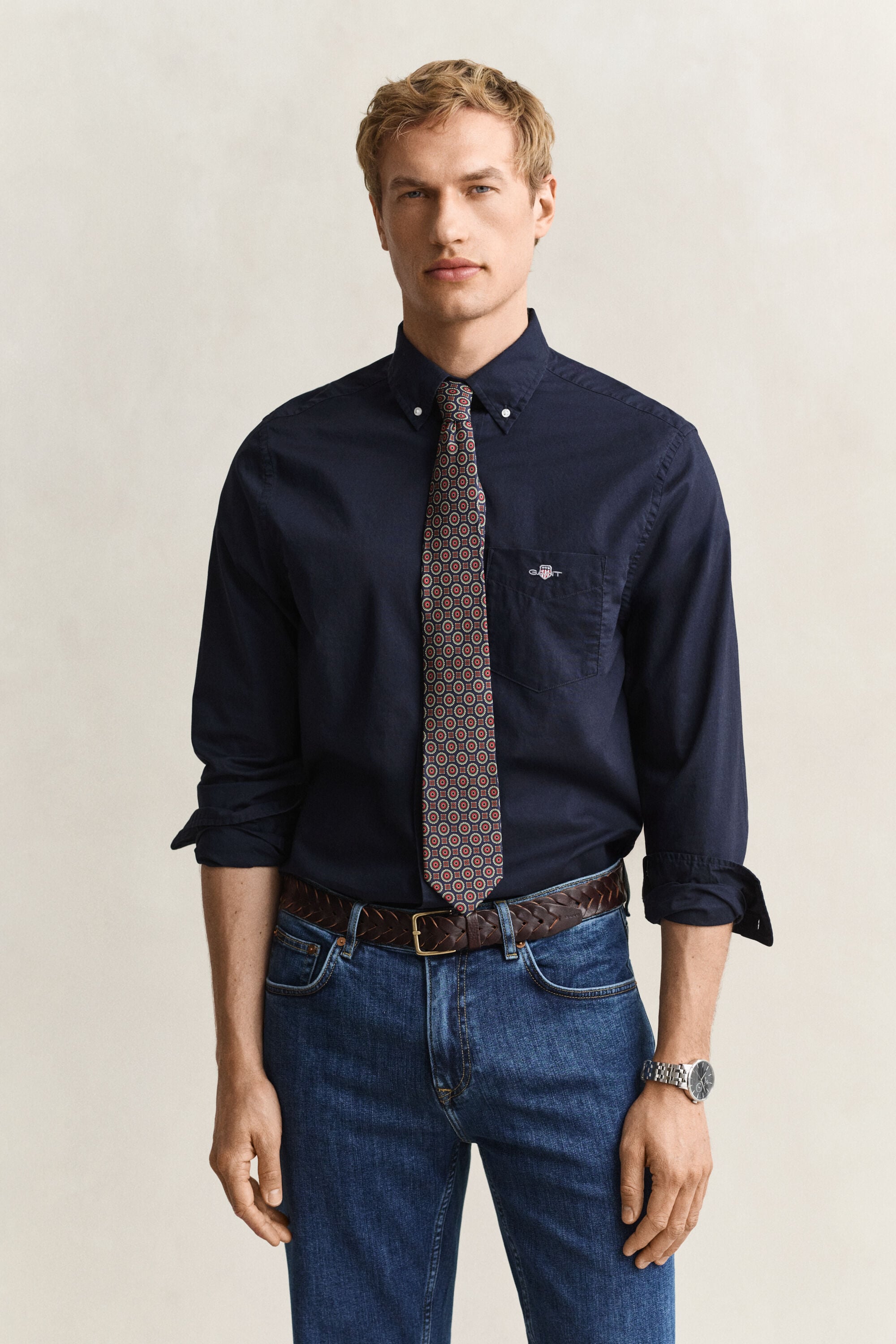Classic Regular poplin skjorte