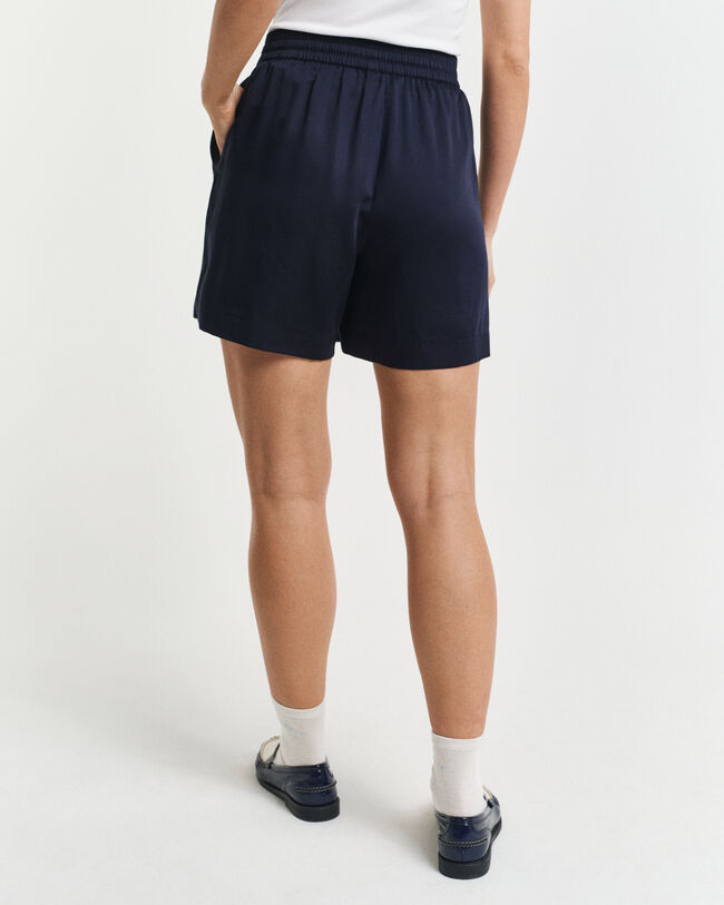 Relaxed fit pull-on shorts