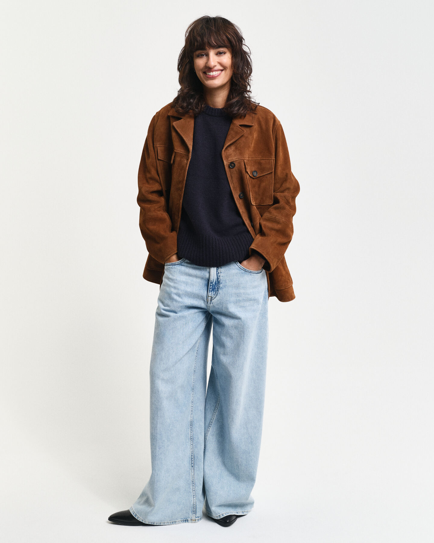 Crewneck sweater af kashmir