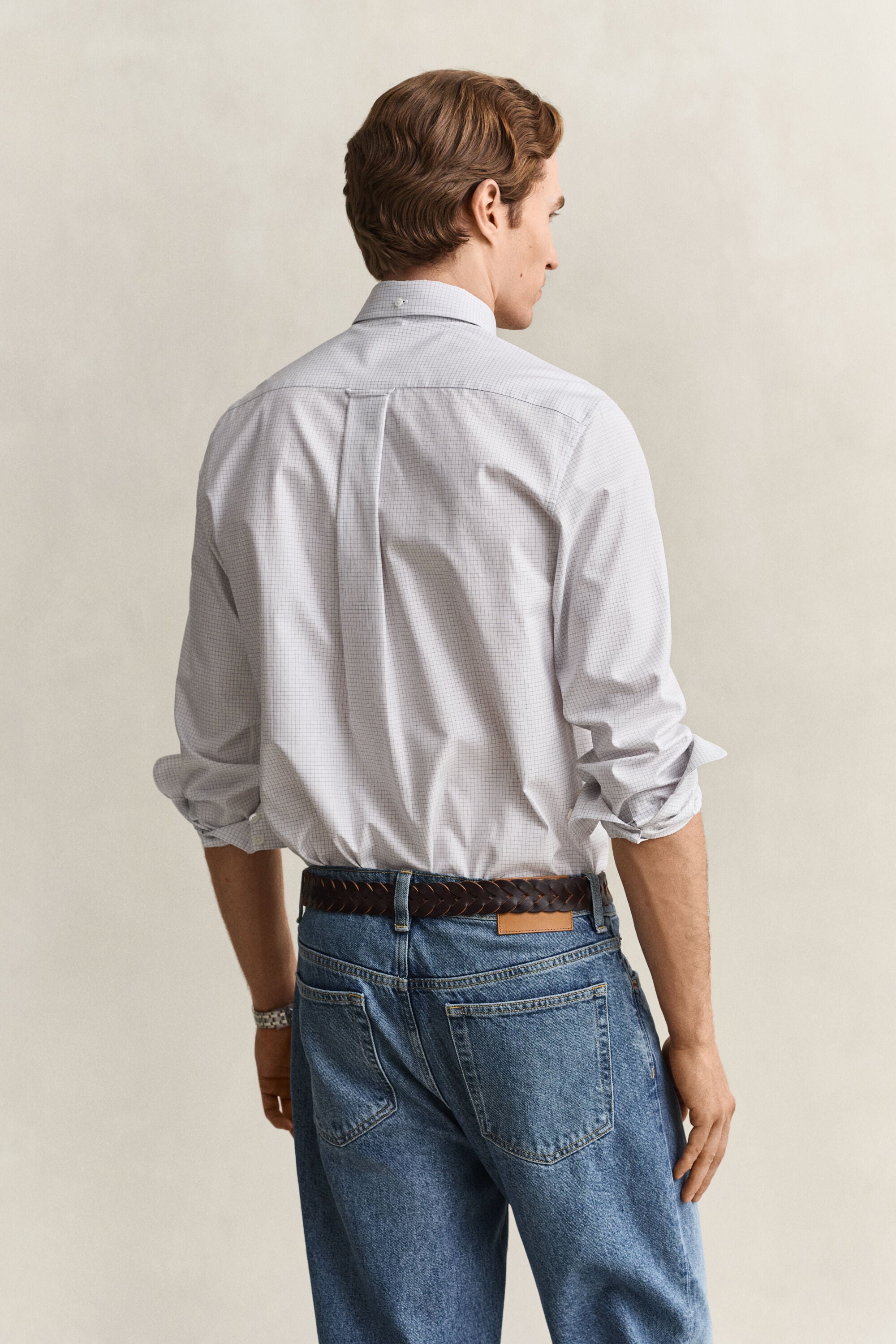 Ternet elegant skjorte i twill