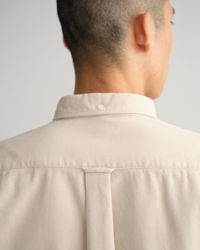 Regular fit skjorte af jernbanefl&oslash;jl