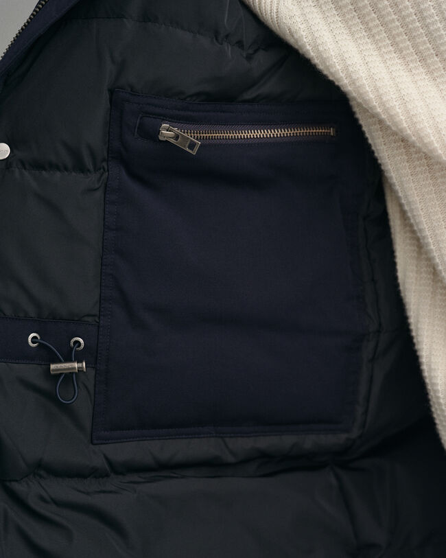 Vatteret feltjakke i flannel