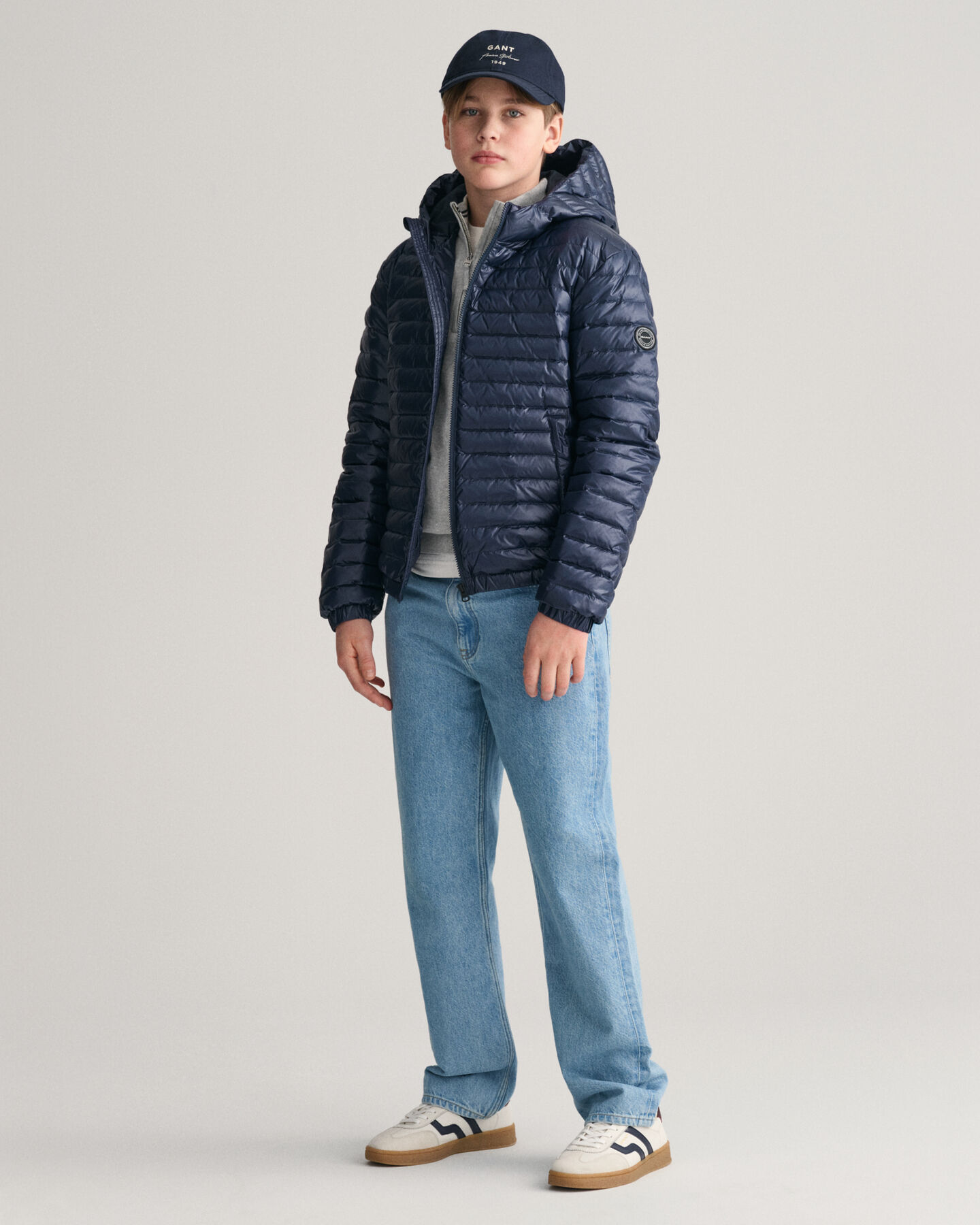 Teens Shiny let vatteret dunjakke