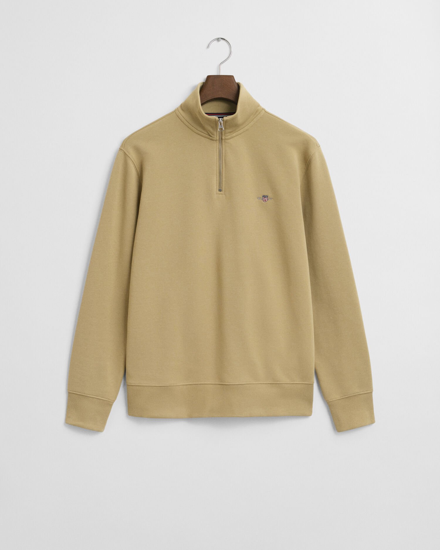 Shield sweatshirt med halv lynlås