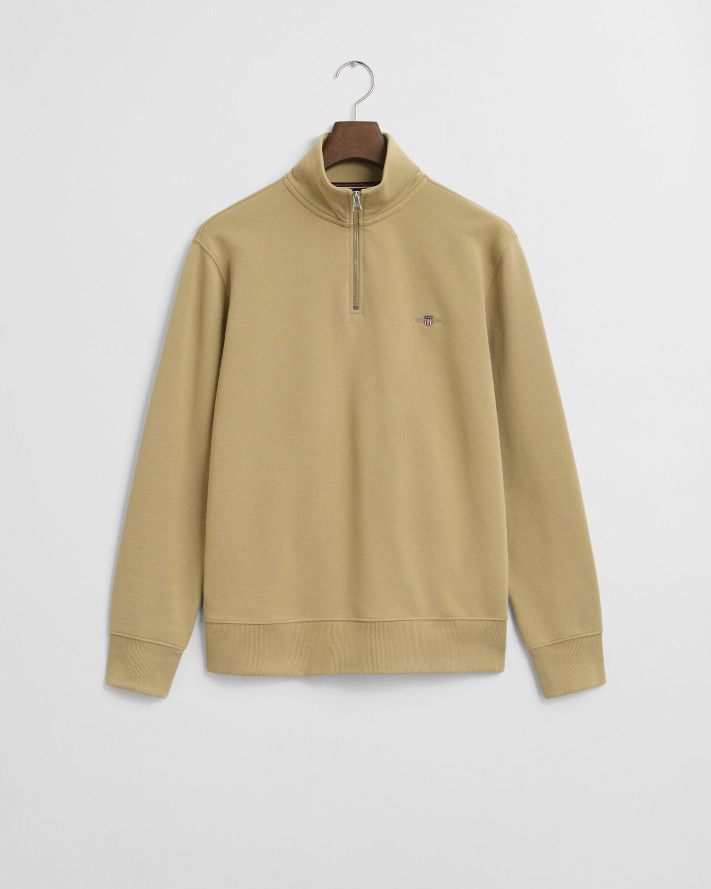 Shield sweatshirt med halv lynlås