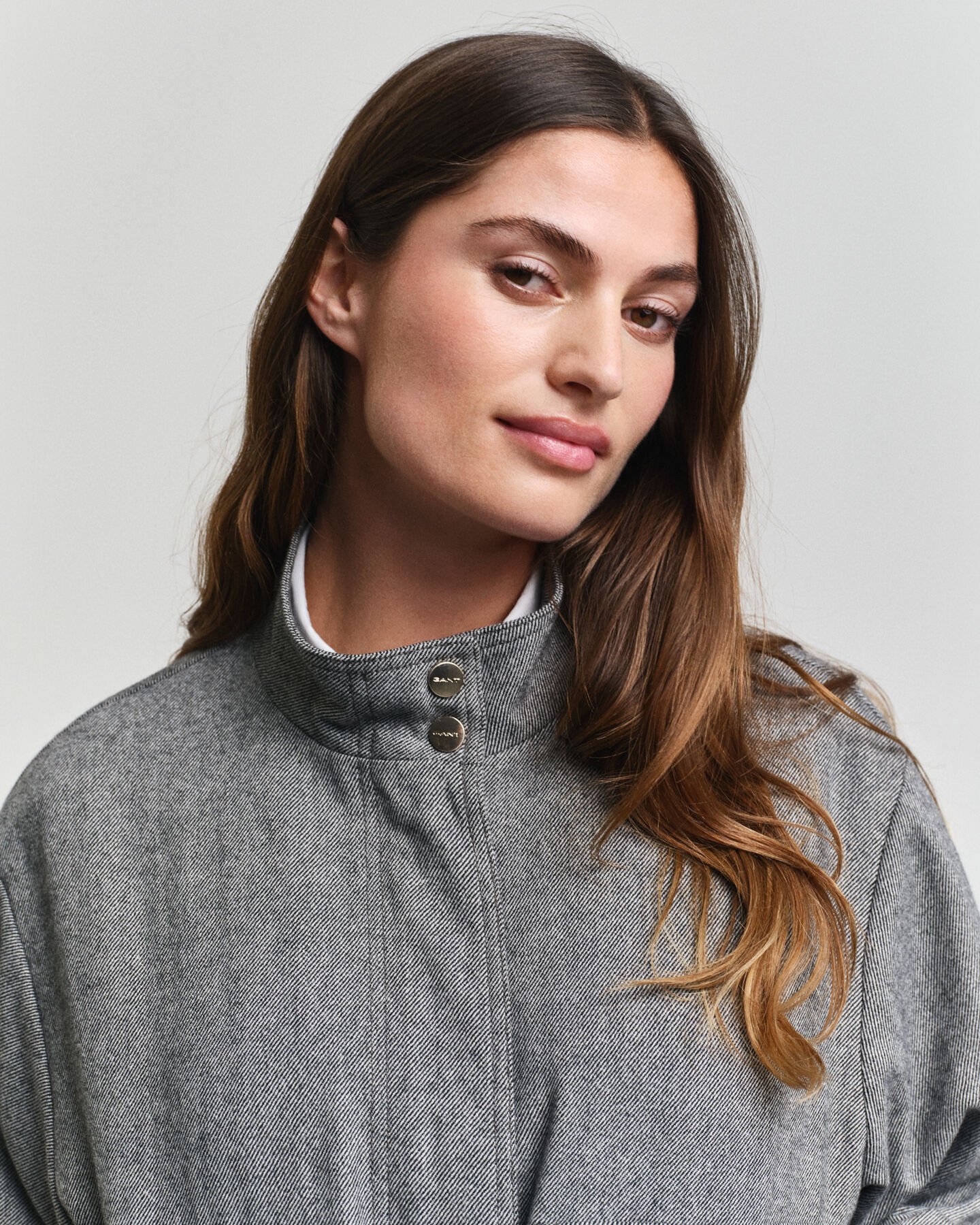 Struktureret Harrington jakke