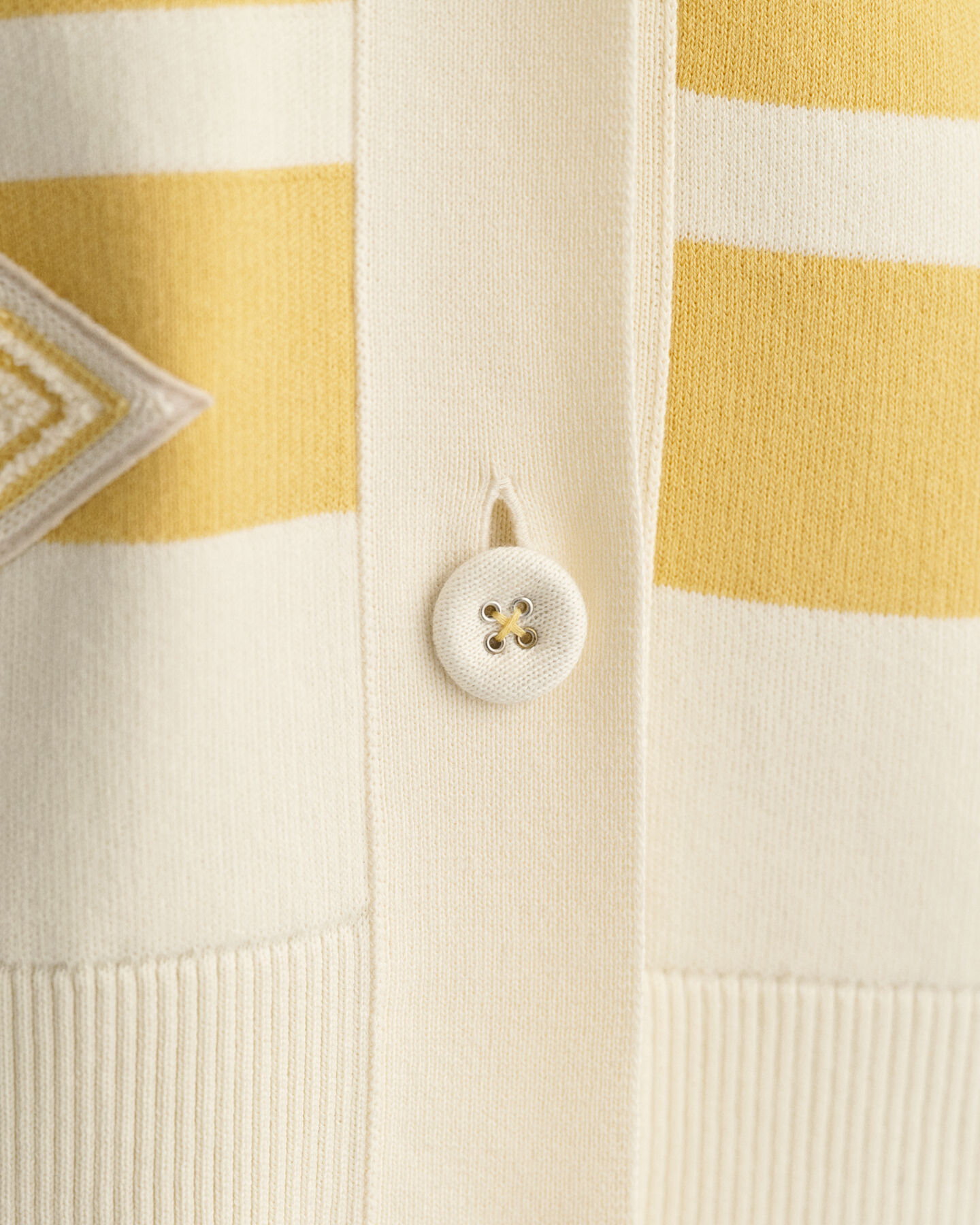 GANT Varsity cardigan med V-hals