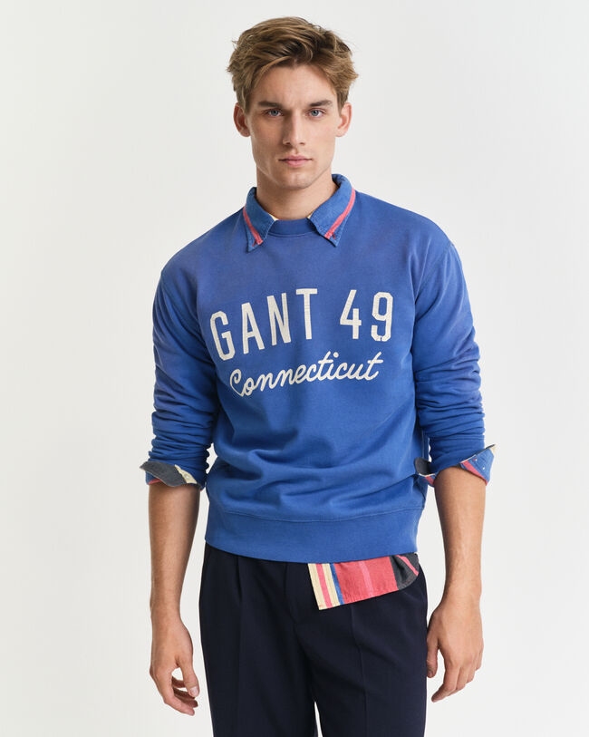Varsity Worn Graphic sweatshirt med crewneck
