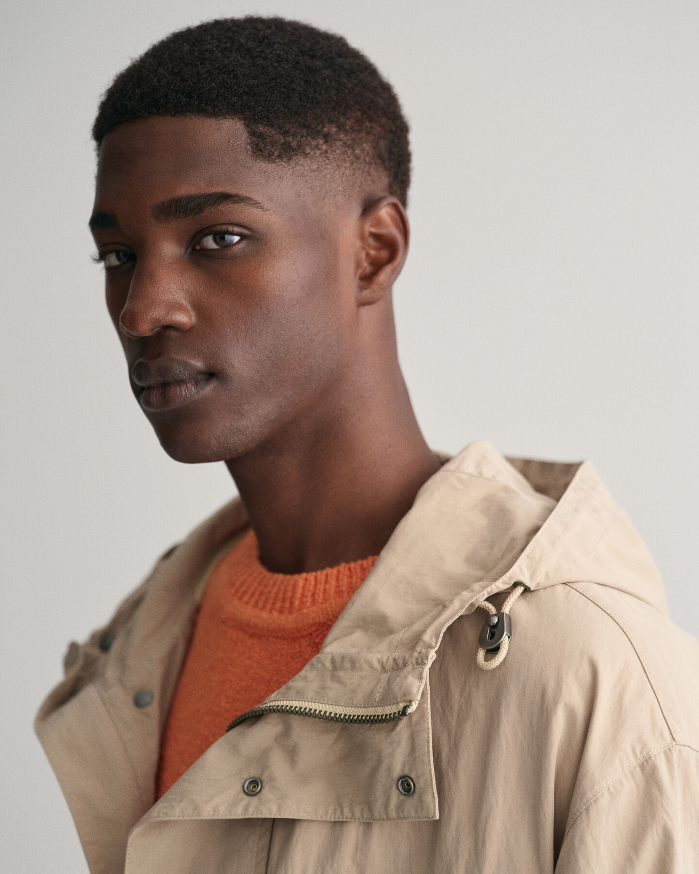 Windbreaker af bomuld