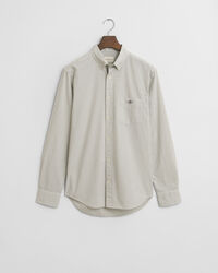 Regular fit klassisk poplin-skjorte med tern