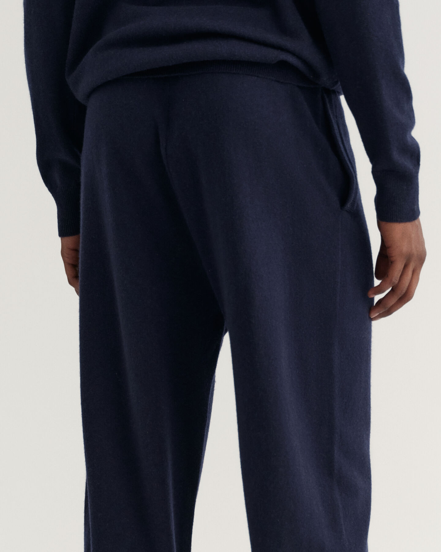 Strikkede joggingbukser