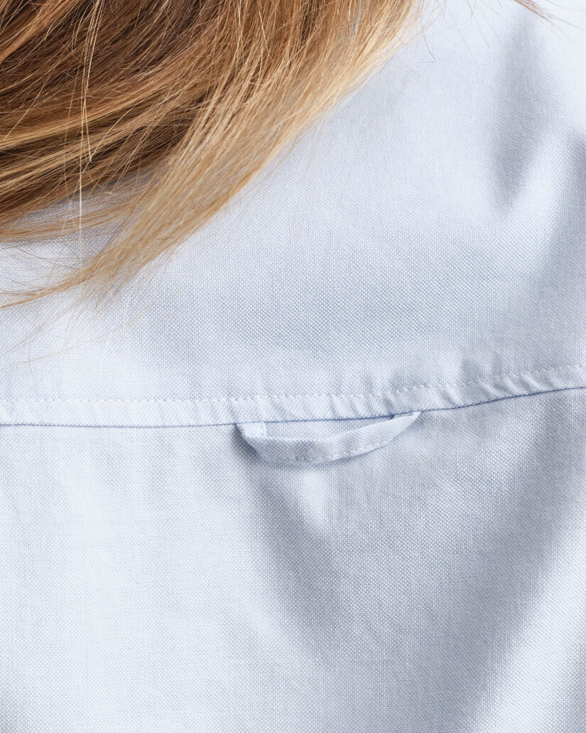 Slim fit Oxford skjorte med stræk