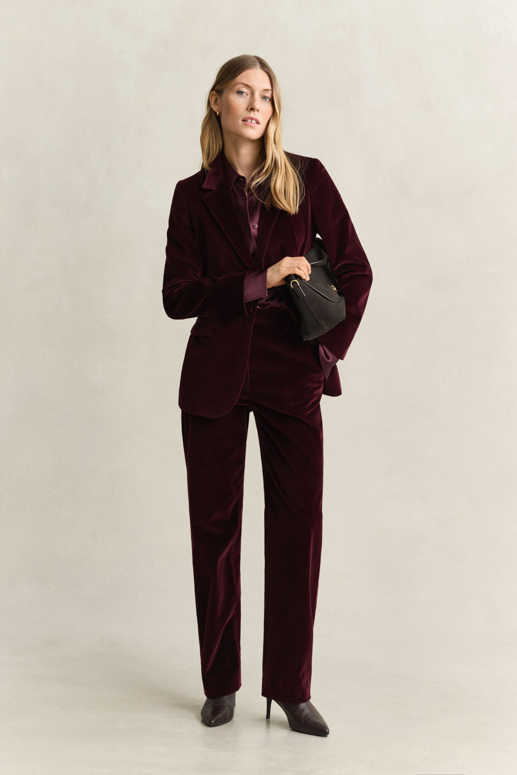 Blazer i fløjl