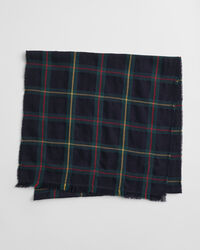 Ternet foulard tørklæde i merinould